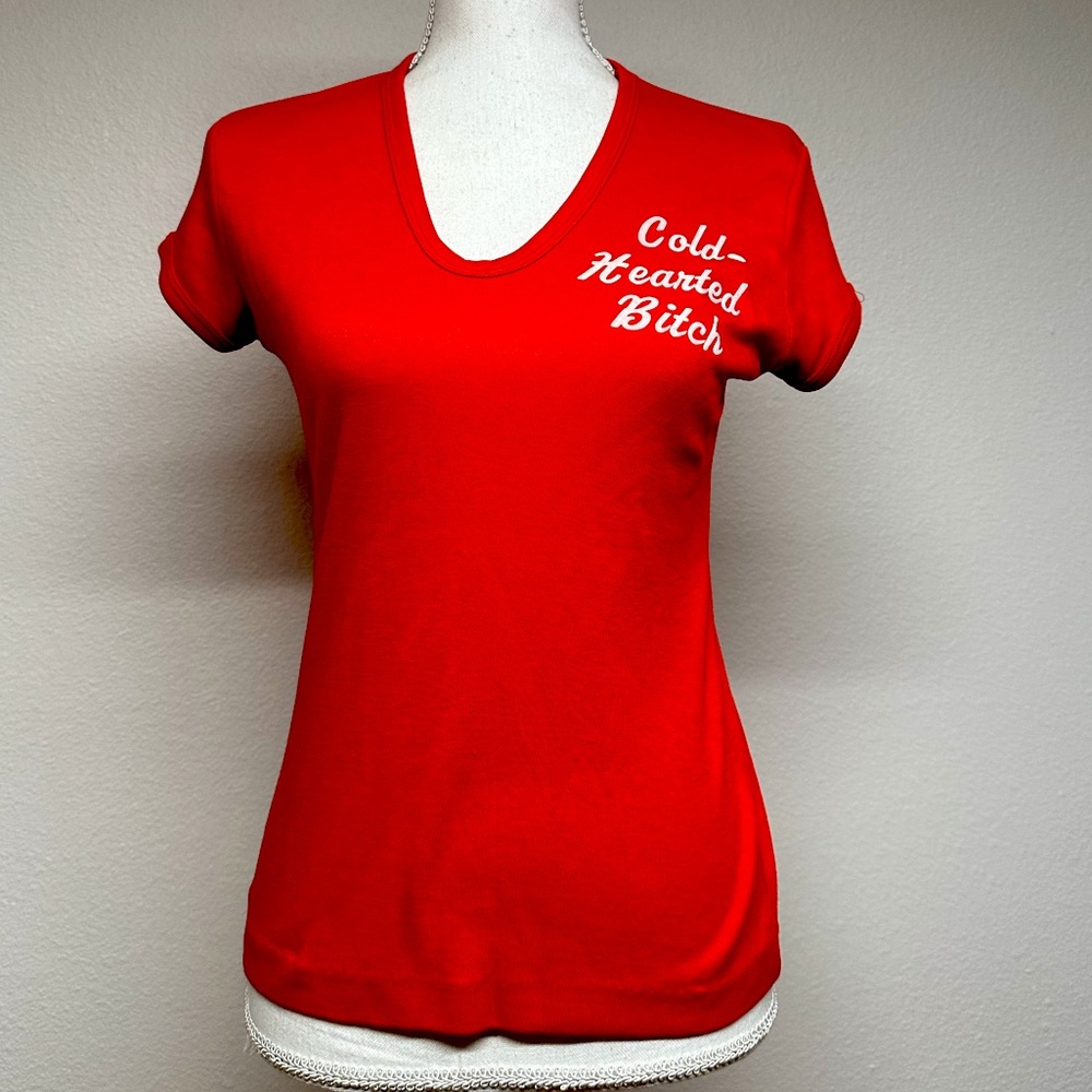VINTAGE cold-hearted b—ch t-shirt